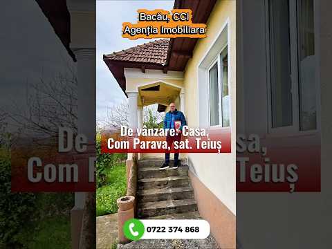 Casa in mediu rural cu teren — Video