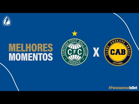 Gols e lances de Coritiba x Andraus