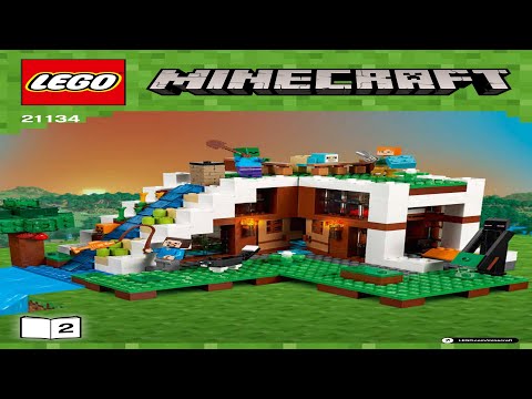LEGO Instructions - Minecraft - 21134 - The Waterfall Base (Book 2)
