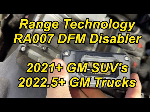 [HOW TO] Install Range RA007 DFM Disabler on 2021-2026 GMC Yukon (5.3/6.2 Tahoe/Suburban/Escalade)