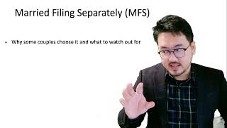 Married Filing Separately (MFS): Introduction and Overview