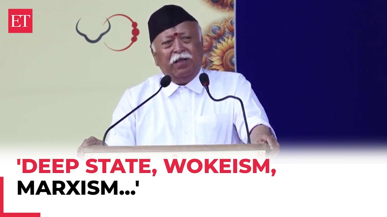 'Deep state, wokeism, Marxism...': RSS chief Mohan Bhagwat puts anti-India forces on notice