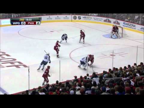 Winnipeg Jets @ Phoenix Coyotes Highlights 10/15/11