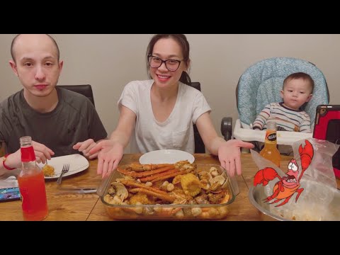 🇺🇸 Cách Nấu Hải Sản Sốt CAJUN Bơ Tỏi Thơm Ngon 🇺🇸 Cuối Tuần Của Gia Đình Mình 🇺🇸