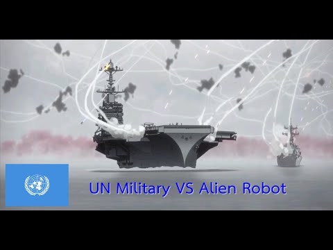 Epic Anime UN Military VS Alien Robot [TH & ENG Lyrics]