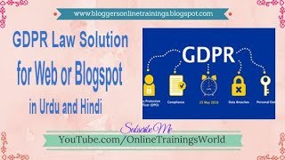 GDPR solution How to Add Pop Up in Blog Website | Cookie Policy Notifi
