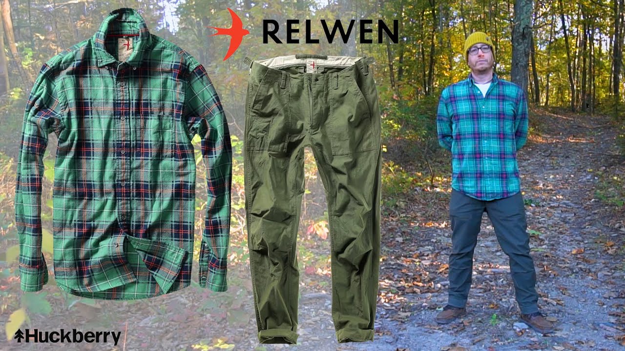 All Day Comfort in Office or with the Family | Relwen Flyweight Flannel and Military Supply Pants