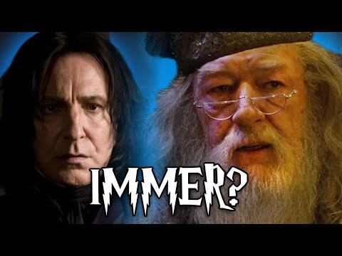 WARUM sagte DUMBLEDORE zu SNAPE  ,,NACH ALL DEN JAHREN?"