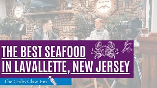 The Best Seafood in Lavallette New Jersey | Full Interview with Restaurant Owner at Crabs Claw Inn