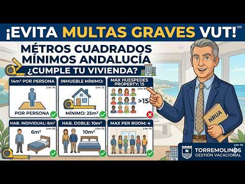 Metros Mínimos para tu Piso Turístico en Andalucía VUT — Torremolinos Gestión Vacacional