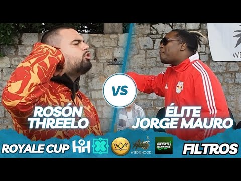 THREELO y R vs ÉLITE y JORGE MAURO | FILTROS | NACIONAL ROYALE CUP