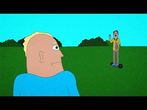 Richard voert eendjes