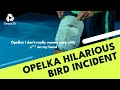 Reilly Opelka HILARIOUS Bird Incident During Match | Melbourne 2022