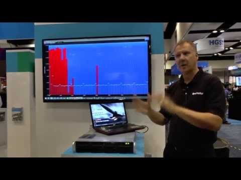 Flash Memory Summit 2014 - Andy Mills shows us an Enmotus Demo