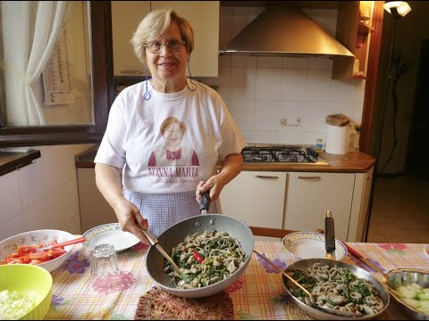 ORECCHIETTE DI GRANO ARSO CON LE CIME DI RAPA - RICETTA DELLA NONNA MARIA