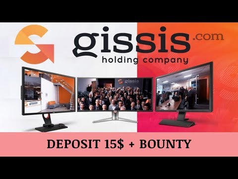 Gissis (gissis.com) отзывы 2019, обзор, mmgp, Deposit 15$ + BOUNTY