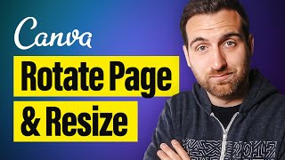 How to Rotate Page in Canva (Resize & Change Dimensions)