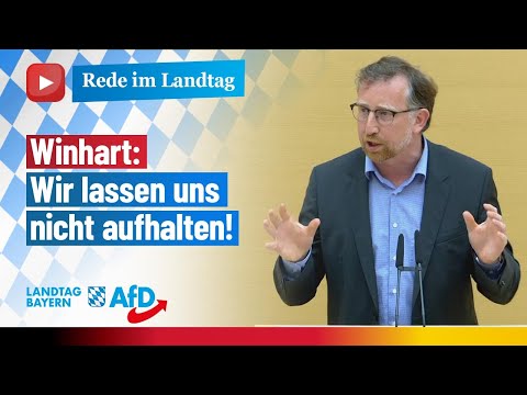 Winhart: Wir lassen uns nicht aufhalten!