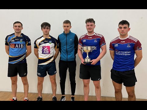 2021 Men's Open Final - UCD vs UL - All-Ireland Intervarsity 4-Wall Doubles Championships