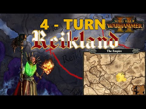 3-Turn Ubers / 4-Turn Reikland Guide for Volkmar Legendary Total War: Warhammer 2
