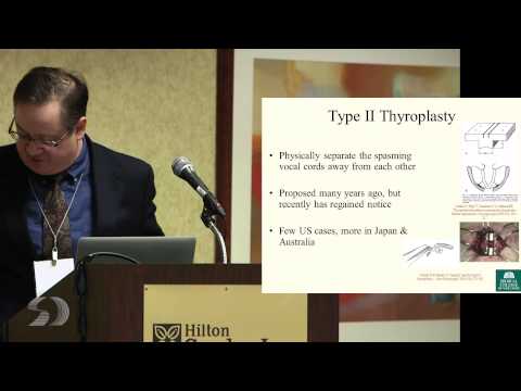 2014 NSDA 25th Anniversary Symposium – Surgical Options for Spasmodic Dysphonia