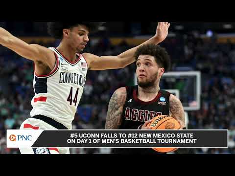 UConn Falls Short, Upset By New Mexico State In Men's Basketball Tournament