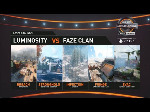 FaZe Clan Vs Luminosity Gaming | MLG Orlando Open 2016 Day 3