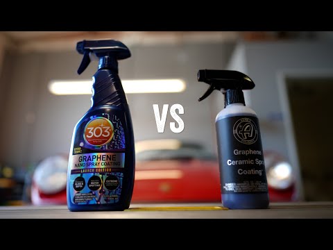 CHEAP VS EXPENSIVE: ADAMS GRAPHENE CERAMIC COATING VS 303 GRAPHENE NANO SPRAY COATING