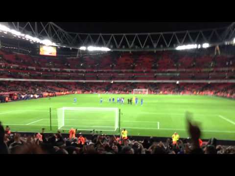 Chelsea Fans at the Emirates (Arsenal Away) - Final Whistle