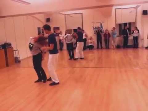 Zdeněk & Veronika - advanced zouk class demo (Dance Factory, Oct 2014)