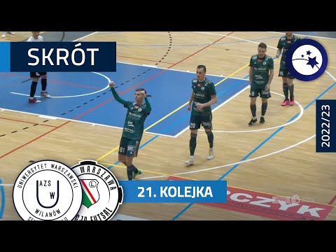 AZS UW DARKOMP - Legia Warszawa 1:2 | SKRÓT | 21. kolejka (2022/23)
