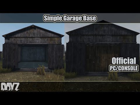 DayZ: Simple Garage Base. 3 Gates (Official Server)