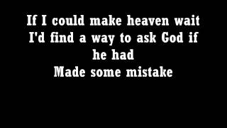 Make Heaven Wait by Guy Sebastian w/ Lyrics