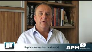 Língua branca é sinal de doença?