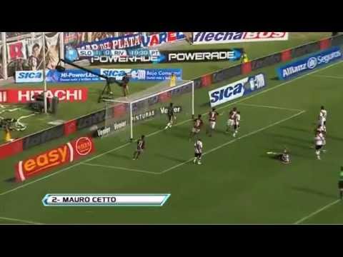 Gol de Cetto - San Lorenzo 2 vs River 0 - Fecha 4 - Torneo Final 2013