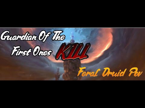 Guardian Of The First Ones Heroic PTR Feral Druid PoV [Kill]