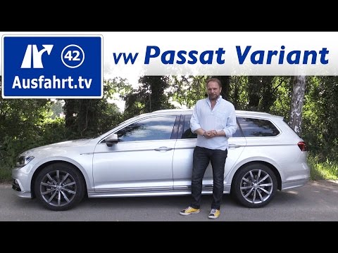 2016 Volkswagen VW Passat Variant 4MOTION - Fahrbericht der Probefahrt, Test, Review