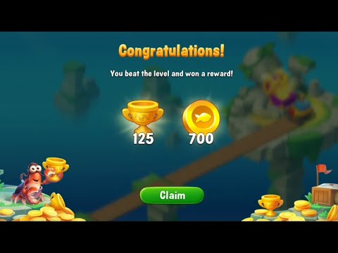 🏆Fishdom: Road to Treasure: 28-37 Stages - FIRST TRY🏅🎁