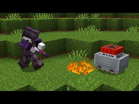 How to Crossbow Cart in Minecraft PVP! (1.21.4+)