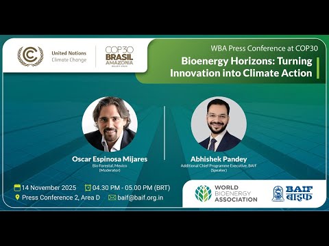 BAIF | COP30 | Brazil 2025 | WBA Press Conference |