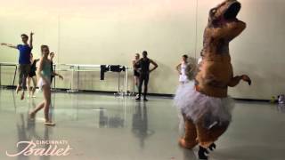 T Rex Dancing Ballet