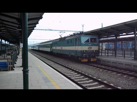 Odjezd vlaku Os 3716 (ČD 163.072) - Přerov, 1. 5. 2013