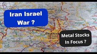 Iran Israel War | Metal Stocks in Focus ? Hindustan Zinc Share, Vedanta Share, HEG Share