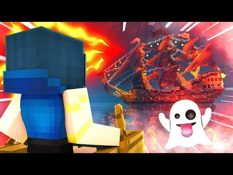 WE FOUND A HAUNTED GHOST SHIP! | Krewcraft Minecraft Survival | Episode 17