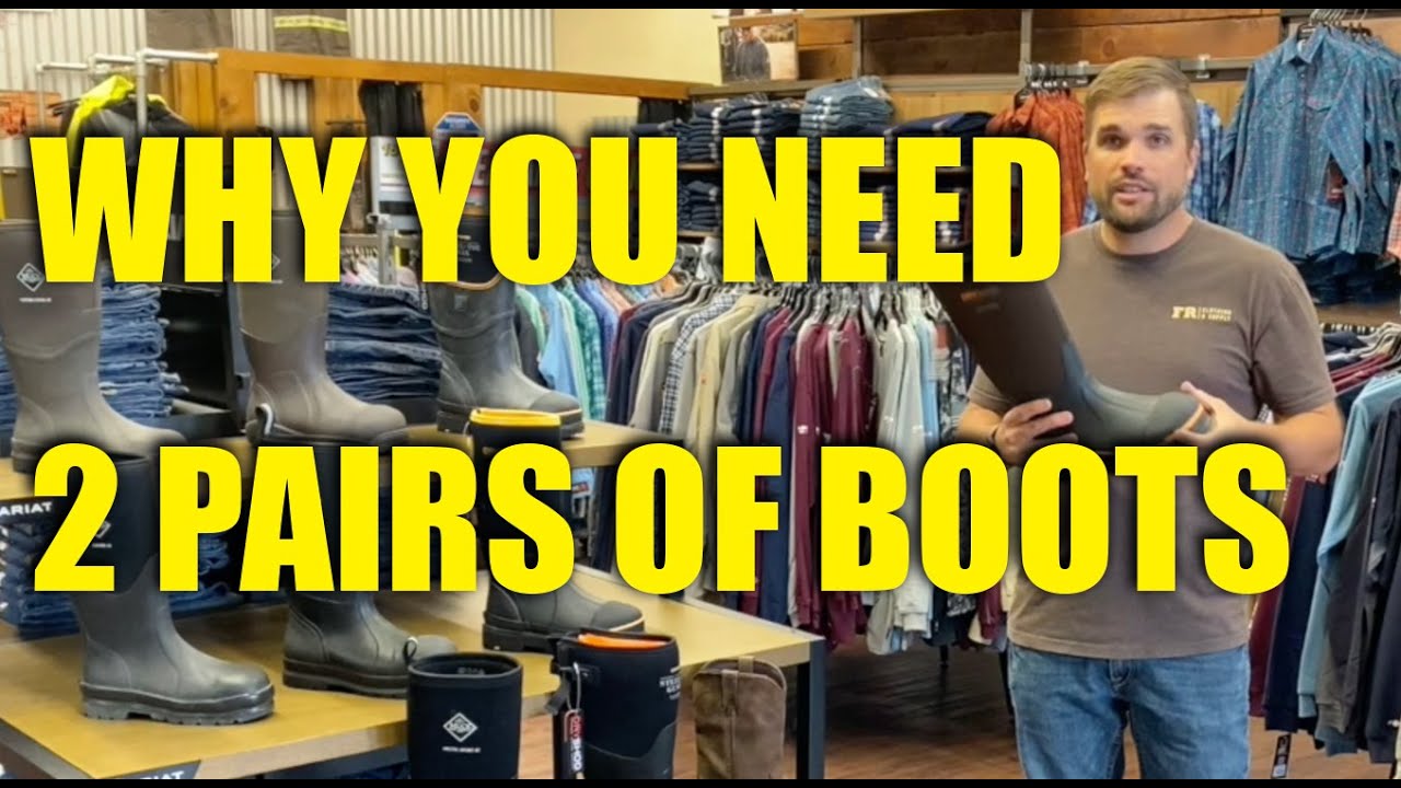 You Need DryShod or Muck Boots - Rubber Boots made to withstand the wet, mud, and muck