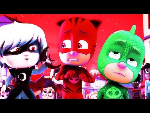 PJ Masks Funny Colors - RED CATBOY!!!!! - Kids Videos