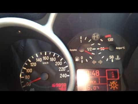 0 a 100 kmh alfa 147 2.0 twin spark selespeed HD