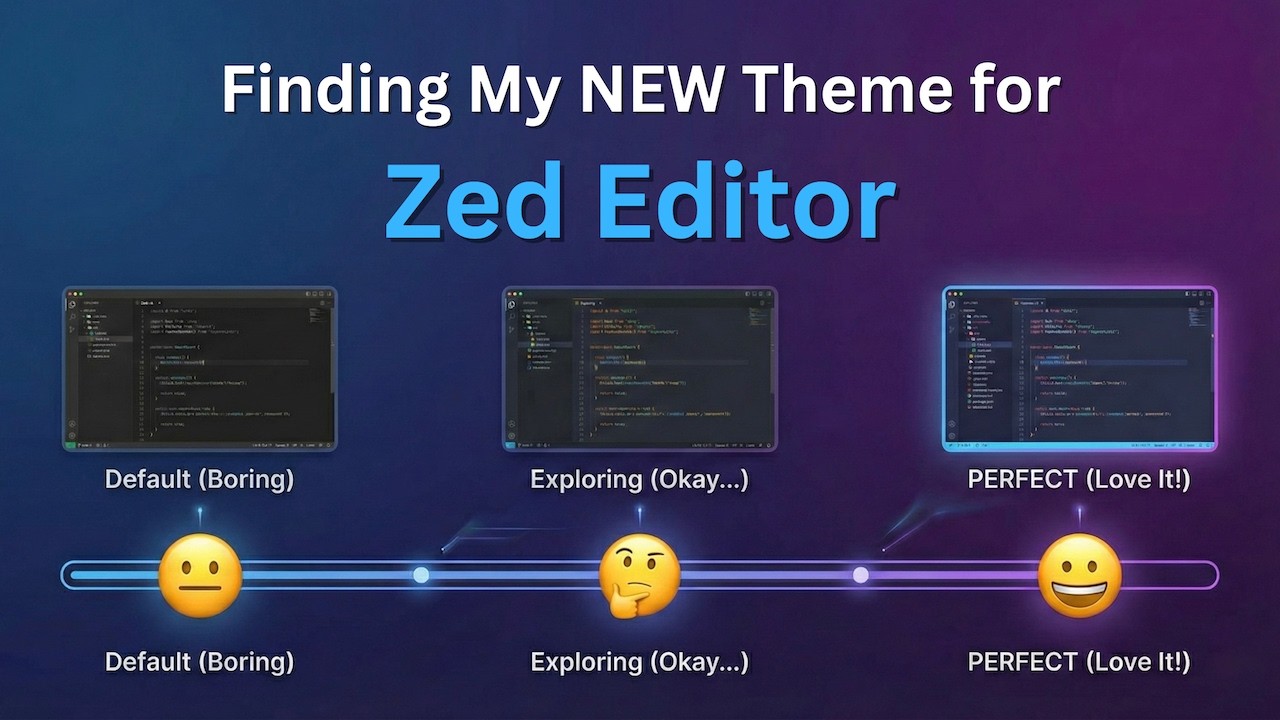 Choosing a New Color Theme for Zed Editor