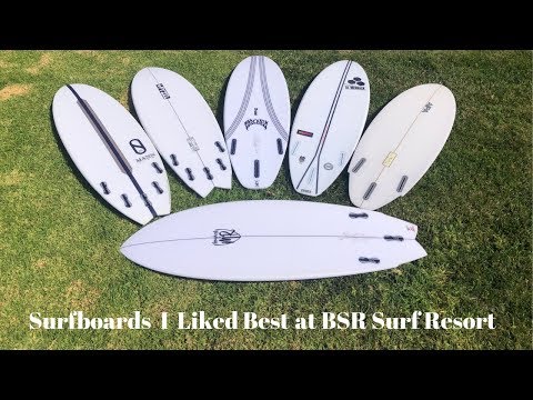 Surfboards that go Good at BSR Surf Resort Vlog Series Ep. 5