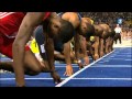 Usain Bolt Bat le Record du monde du 100m en 9.58   Usain Bolt World Champion in 9.58s in 100m